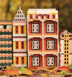 KAPLA klodser - Efterår, 200 stk| Montessori|Bygge- & Træklodser