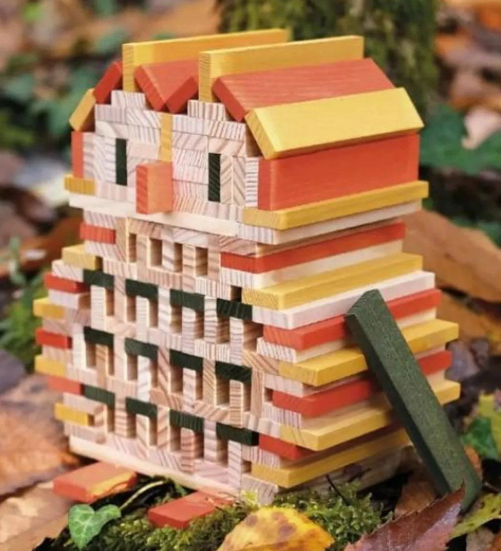 KAPLA klodser - Efterår, 200 stk| Montessori|Bygge- & Træklodser