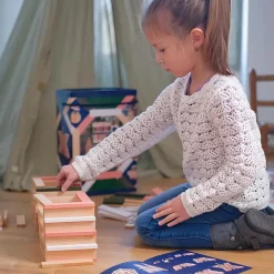 KAPLA klodser - Forår, 200 stk| Trælegetøj|Montessori