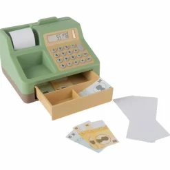 Dantoy Kasseapparat m. solcelledrevet lommeregner| Rolleleg|Matematik & Leg