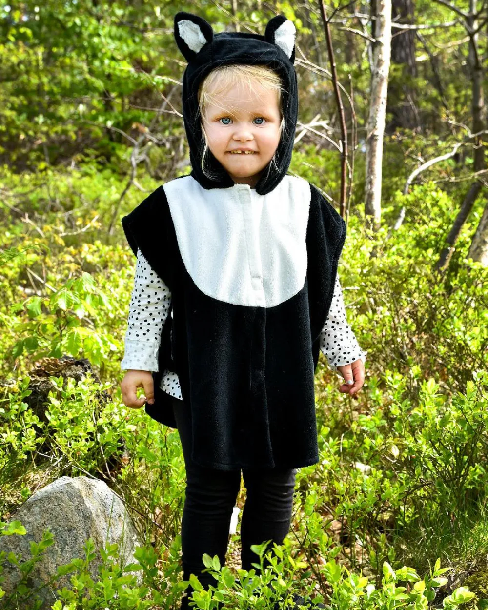 Den Goda Fen Kattedragt, str. 1-4 år| Halloween|Fastelavn