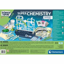 Clementoni Kemisæt - Super Chemistry| Naturvidenskab|Eksperimenter