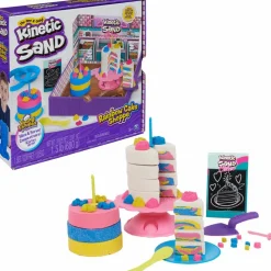 Kinetic Sand ® - Rainbow Cake Shop|Børn Taktil / Følesans|Anti-Stress Ting