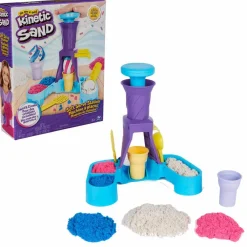 Kinetic Sand ® - Soft Serve Station|Børn Taktil / Følesans|Anti-Stress Ting