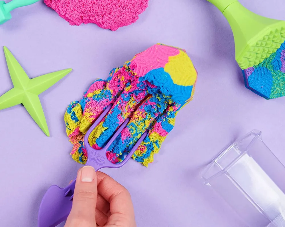 Kinetic Sand ® - Squish N'Create|Børn Taktil / Følesans|Anti-Stress Ting