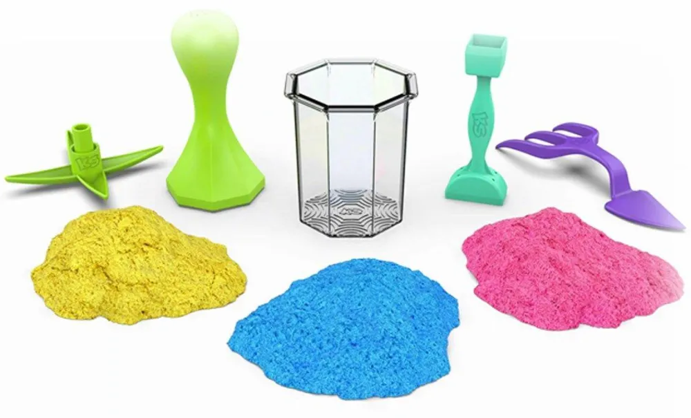 Kinetic Sand ® - Squish N'Create|Børn Taktil / Følesans|Anti-Stress Ting