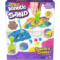 Kinetic Sand ® - Squish N'Create|Børn Taktil / Følesans|Anti-Stress Ting