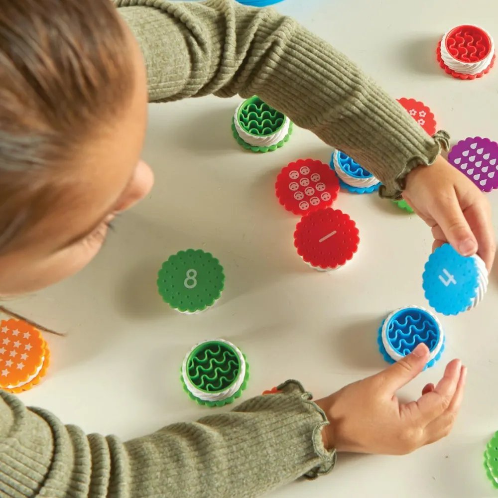 Learning Resources Klik & Lær - Cookies| Matematik & Leg|Sorterings- & Stablelegetøj
