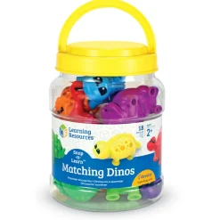 Learning Resources Klik & Lær - Dinoer| Logik & Talforståelse|Finmotorik