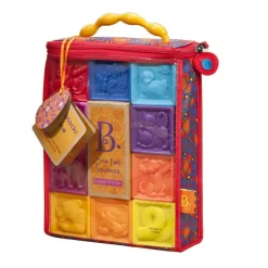 B. Toys Klodser med tal og figurer, 10 stk| Tumlinge Legetøj|Babylegetøj