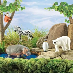 Learning Resources Kæmpe zoodyr, 5 stk| Tumlinge Legetøj|Dyrefigurer