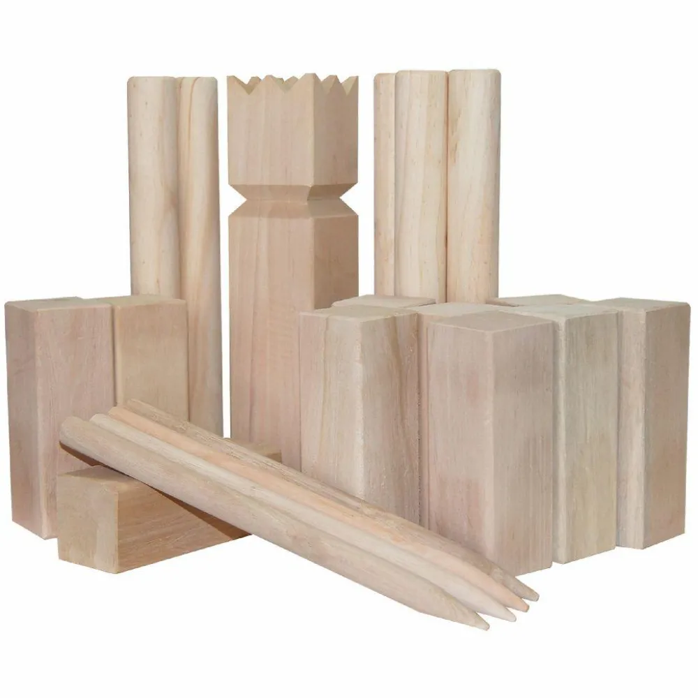 Kongespil / Kubb XL| Trælegetøj|Spil