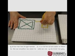 Krea-bræt i hvid, 4 stk| Finmotorik|Montessori