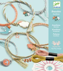 Djeco Kreativ æske - Armbånd, Celeste| Lav Selv Smykker|Kreativ Leg