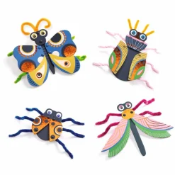 Djeco Kreativ æske - Lav insekter| Kreativ Leg