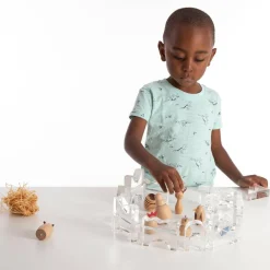 tickit® Krystalformer - Transparent, 25 stk| Montessori|Lysborde