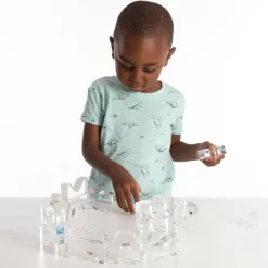 tickit® Krystalformer - Transparent, 25 stk| Montessori|Lysborde