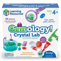 Learning Resources Krystallaboratoriet Gemology| Stem Læringslegetøj|Lav Selv Krystaller