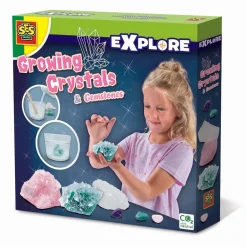 SES Creative Krystaller og smykkesten| Naturvidenskab|Lav Selv Krystaller