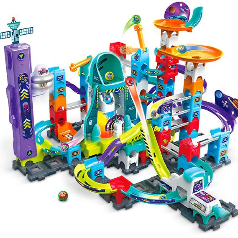 vtech Kuglebane - Marble Rush Space Magnetic, 120 dele| Kuglebane