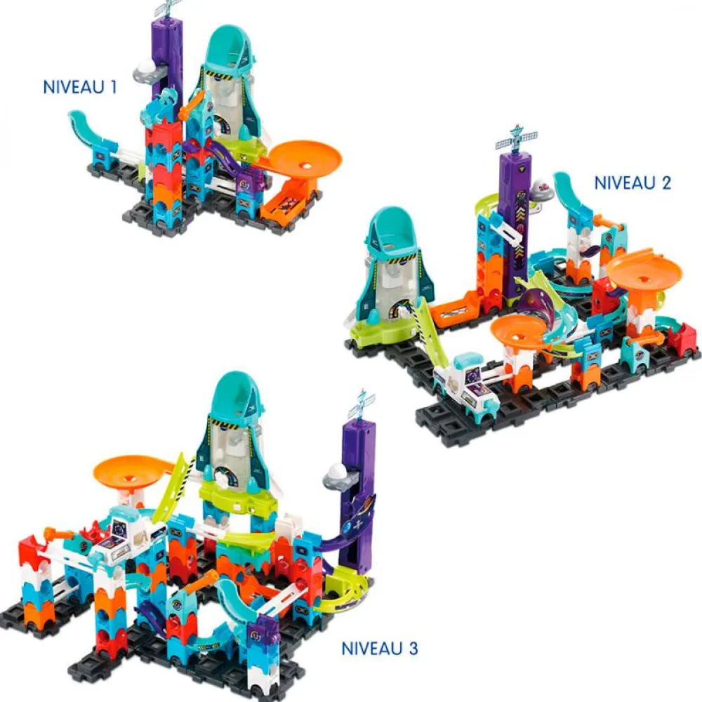 vtech Kuglebane - Marble Rush Space Magnetic, 120 dele| Kuglebane