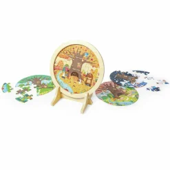 Hape Lag puslespil - De fire årstider| Puslespil