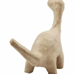 Creativ Company Langhals af papmaché - L: 15,5 cm| Dinosaur Legetøj|Tegne- & Malegrej
