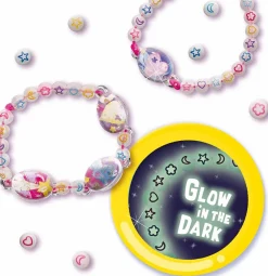 SES Creative Lav dine egne Glow in the dark-armbånd| Lav Selv Smykker|Kreativ Leg