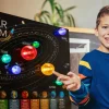4M Lav en solsystem-plakat med lys i| Astronomi