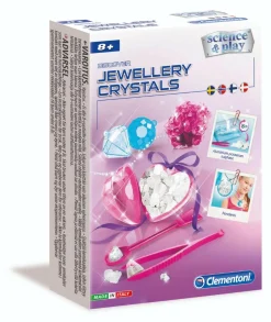Clementoni Lav krystal smykker| Naturvidenskab|Lav Selv Smykker