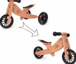 Kinderfeets Løbecykel - Tiny Tot 2-i-1, Bambus| Løbecykler|Babylegetøj
