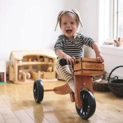 Kinderfeets Løbecykel - Tiny Tot 2-i-1, Bambus| Løbecykler|Babylegetøj