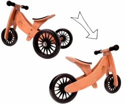 Kinderfeets Løbecykel - Tiny Tot 2-i-1 Plus, Bambus| Løbecykler|Tumlinge Legetøj