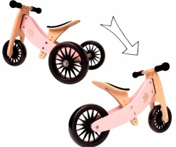 Kinderfeets Løbecykel - Tiny Tot 2-i-1 Plus, Lyserød| Løbecykler|Tumlinge Legetøj