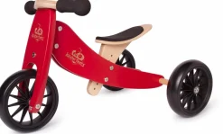 Kinderfeets Løbecykel - Tiny Tot 2-i-1, Rød| Løbecykler|Babylegetøj