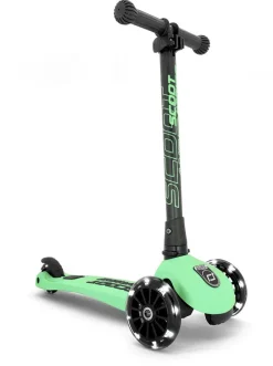 Scoot & Ride Løbehjul - Highwaykick 3 m. LED, Kiwi| Løbehjul