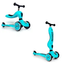 Scoot & Ride Løbehjul/Løbecykel - Highwaykick 1, Blueberry| Grovmotorik|Løbehjul
