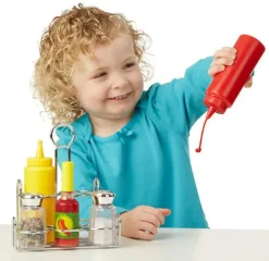 Melissa & Doug Legemad - Sauce- & krydderisæt| Legekøkken & Legemad