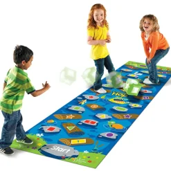 Learning Resources Legetæppe 250 x 75 cm - Krokodille-Hop|Børn Logik & Talforståelse|Til Børneværelset