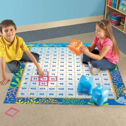Learning Resources Legetæppe 120 x 140 cm - Lær matematik|Børn Logik & Talforståelse|Til Børneværelset