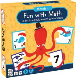 Leg & Lær-puslespil - Sjov med matematik| Logik & Talforståelse|Matematik & Leg
