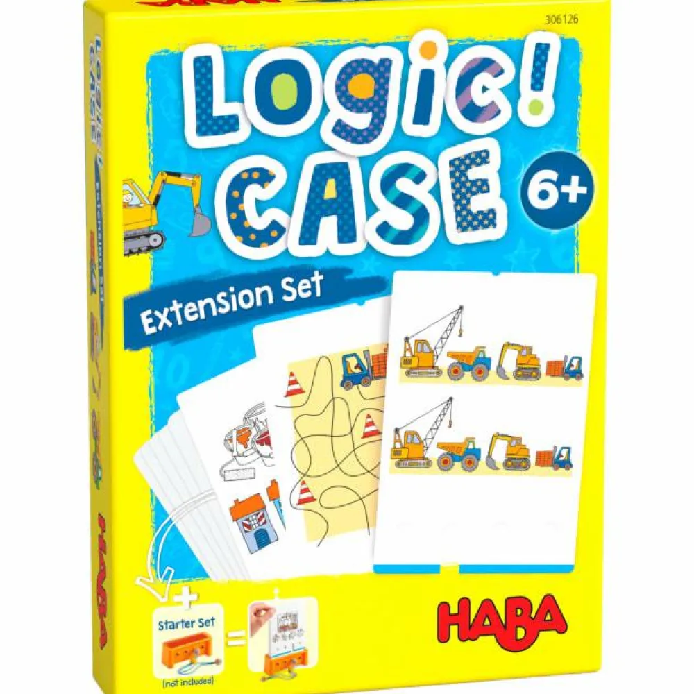Haba Logic! CASE tilbehør 6+ år - Byggeplads| Montessori|Spil