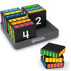 Learning Resources Logikspil - Brainometry Cubed| Logik & Talforståelse|Skolesjov