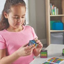 Learning Resources Logikspil - Brainometry Cubed| Logik & Talforståelse|Skolesjov