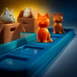 SmartGames Logikspil - Cats & Boxes| Logik & Talforståelse|Legetøj Til Ferien