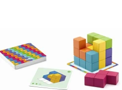 Djeco Logikspil - Cubissimo| Logik & Talforståelse|Montessori