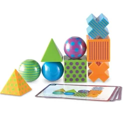 Learning Resources Logikspil - Hjerneblox| Skolesjov|Matematik & Leg