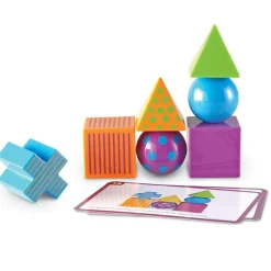 Learning Resources Logikspil - Hjerneblox| Skolesjov|Matematik & Leg