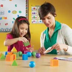 Learning Resources Logikspil - Hjerneblox| Skolesjov|Matematik & Leg