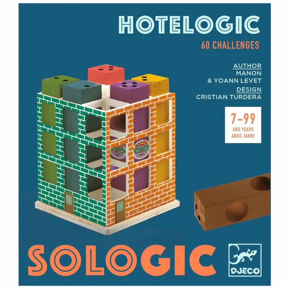 Djeco Logikspil - Hotelogic| Spil